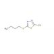 5-(butylthio)-1,3,4-thiadiazole-2-thiol (CAS 56492-83-2) - chemical structure image