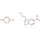5-Carboxamidotryptamine maleate salt hemiethanolate (CAS 74885-72-6) - chemical structure image