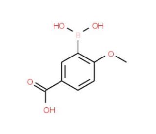 5-Carboxy-2-methoxyphenylboronic acid (CAS 730971-32-1) - chemical structure image
