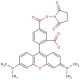 5-Carboxy-tetramethylrhodamine N-succinimidyl ester (CAS 150810-68-7) - chemical structure image