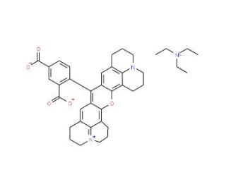 5-Carboxy-X-rhodamine triethylammonium salt - chemical structure image