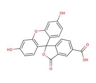 5-Carboxyfluorescein (CAS 76823-03-5) - chemical structure image 