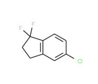 5-Chloro-1,1-difluoroindan - chemical structure image