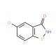 5-Chloro-1,2-benzisothiazol-3(2H)-one (CAS 4337-43-3) - chemical structure image