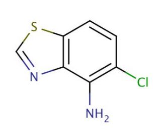 5-chloro-1,3-benzothiazol-4-amine - chemical structure image