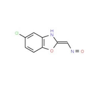 5-chloro-1,3-benzoxazole-2-carbaldehyde oxime (CAS 27412-06-2) - chemical structure image