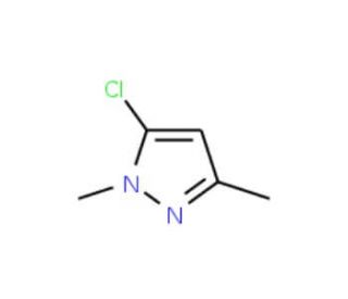 5-chloro-1,3-dimethyl-1H-pyrazole (CAS 54454-10-3) - chemical structure image