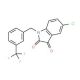 5-Chloro-1-[3-(trifluoromethyl)benzyl]-1H-indole-2,3-dione - chemical structure image