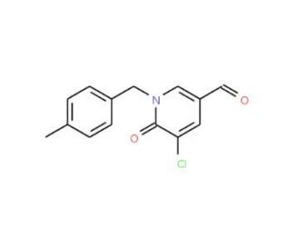 5-Chloro-1-(4-methylbenzyl)-6-oxo-1,6-dihydro-3-pyridinecarbaldehyde - chemical structure image