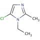 5-Chloro-1-ethyl-2-methylimidazole (CAS 4897-22-7) - chemical structure image