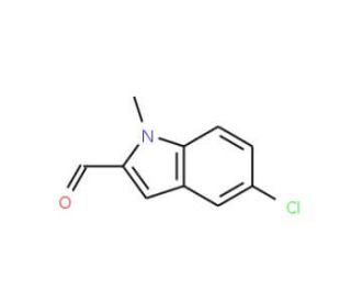 5-Chloro-1-methyl-1H-indole-2-carbaldehyde - chemical structure image