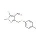 5-Chloro-1-methyl-3-{[(4-methylphenyl)sulfanyl]-methyl}-1H-pyrazole-4-carbaldehyde - chemical structure image