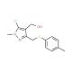 (5-Chloro-1-methyl-3-{[(4-methylphenyl)sulfanyl]-methyl}-1H-pyrazol-4-yl)methanol - chemical structure image