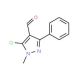 5-Chloro-1-methyl-3-phenyl-1H-pyrazole-4-carbaldehyde (CAS 883-38-5) - chemical structure image