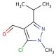 5-chloro-1-methyl-3-(propan-2-yl)-1H-pyrazole-4-carbaldehyde - chemical structure image