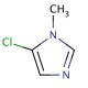 5-Chloro-1-methylimidazole (CAS 872-49-1) - chemical structure image