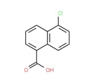 5-chloro-1-naphthoic acid (CAS 16650-52-5) - chemical structure image