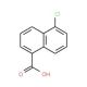 5-chloro-1-naphthoic acid (CAS 16650-52-5) - chemical structure image