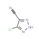 5-Chloro-1H-[1,2,3]triazole-4-carbonitrile - chemical structure image