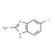5-Chloro-1H-benzoimidazol-2-ylamine (CAS 5418-93-9) - chemical structure image