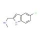 [(5-Chloro-1H-indol-2-yl)methyl]-methylamine - chemical structure image