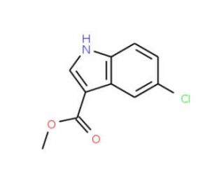 5-Chloro-1H-indole-3-carboxylic acid methyl ester (CAS 172595-67-4) - chemical structure image