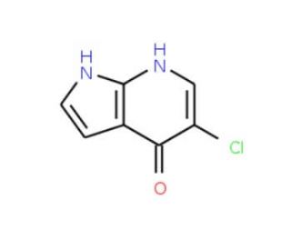 5-Chloro-1H-pyrrolo[2,3-b]pyridin-4-ol (CAS 1015610-47-5) - chemical structure image