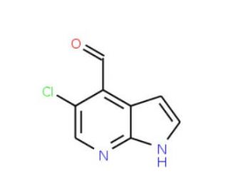 5-Chloro-1H-pyrrolo[2,3-b]pyridine-4-carbaldehyde - chemical structure image