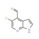 5-Chloro-1H-pyrrolo[2,3-b]pyridine-4-carbaldehyde - chemical structure image