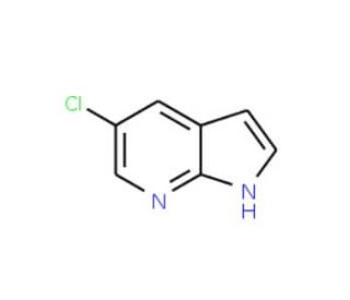 5-Chloro-1H-pyrrolo[2,3-b]pyridine (CAS 866546-07-8) - chemical structure image