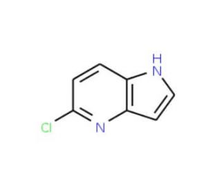 5-Chloro-1H-pyrrolo[3,2-b]pyridine (CAS 65156-94-7) - chemical structure image