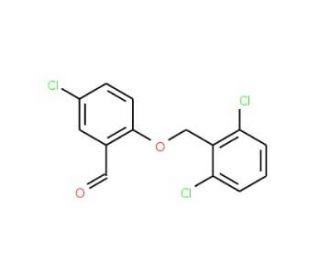 5-Chloro-2-[(2,6-dichlorobenzyl)oxy]benzaldehyde - chemical structure image