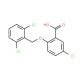 5-Chloro-2-[(2,6-dichlorobenzyl)oxy]benzoic acid - chemical structure image