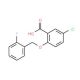 5-Chloro-2-[(2-fluorobenzyl)oxy]benzoic acid - chemical structure image