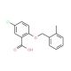 5-Chloro-2-[(2-methylbenzyl)oxy]benzoic acid - chemical structure image