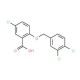 5-Chloro-2-[(3,4-dichlorobenzyl)oxy]benzoic acid - chemical structure image