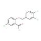 5-chloro-2-[(3,4-dichlorobenzyl)oxy]benzoyl chloride - chemical structure image