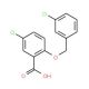 5-Chloro-2-[(3-chlorobenzyl)oxy]benzoic acid - chemical structure image