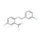 5-chloro-2-[(3-chlorobenzyl)oxy]benzoyl chloride - chemical structure image