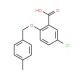 5-Chloro-2-[(4-methylbenzyl)oxy]benzoic acid - chemical structure image