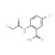5-chloro-2-[(chloroacetyl)amino]benzoic acid (CAS 14422-50-5) - chemical structure image