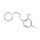 5-Chloro-2-[2-(1-piperidinyl)ethoxy]phenylamine - chemical structure image