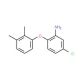 5-Chloro-2-(2,3-dimethylphenoxy)aniline - chemical structure image