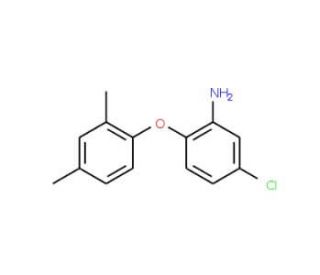 5-Chloro-2-(2,4-dimethylphenoxy)aniline - chemical structure image