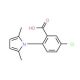 5-Chloro-2-(2,5-dimethyl-pyrrol-1-yl)-benzoic acid - chemical structure image