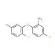 5-Chloro-2-(2-chloro-5-methylphenoxy)aniline - chemical structure image