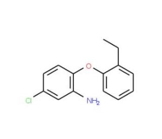 5-Chloro-2-(2-ethylphenoxy)aniline - chemical structure image