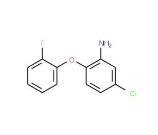 5-Chloro-2-(2-fluorophenoxy)aniline - chemical structure image