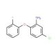 5-Chloro-2-(2-fluorophenoxy)aniline - chemical structure image