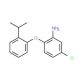 5-Chloro-2-(2-isopropylphenoxy)aniline - chemical structure image